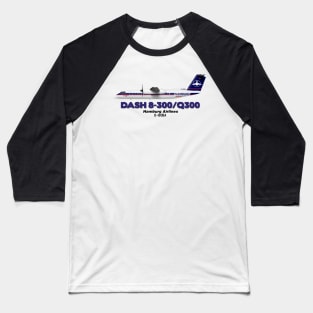 DeHavilland Canada Dash 8-300/Q300 - Hamburg Airlines Baseball T-Shirt